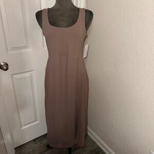 Nwt still active isabel taupe maternity dress